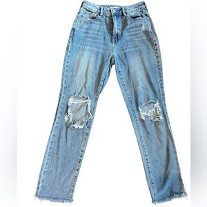 PacSun Distressed Mom Jean